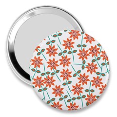 Bloom Blossom Botanical 3  Handbag Mirrors