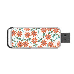 Bloom Blossom Botanical Portable Usb Flash (two Sides)