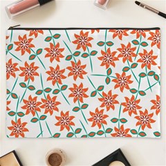 Bloom Blossom Botanical Cosmetic Bag (xxxl) by Jancukart