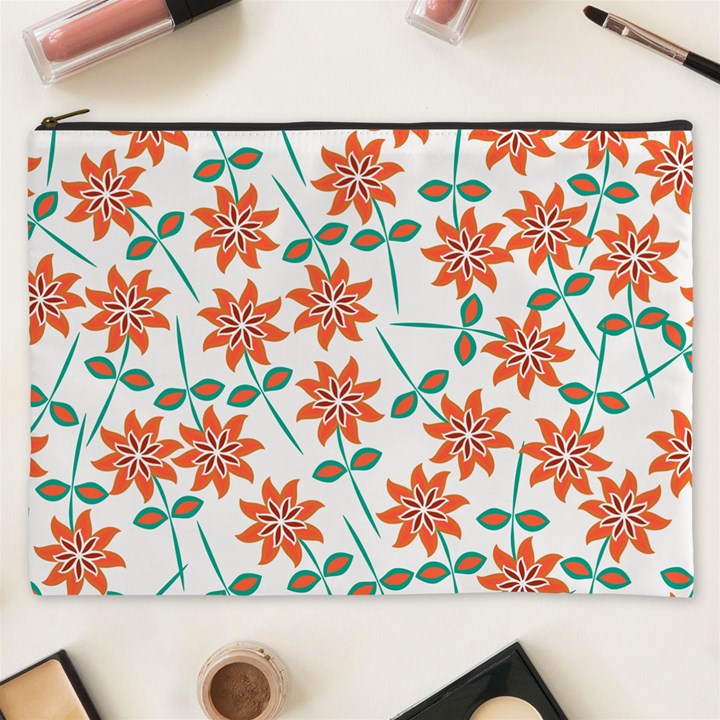 Bloom Blossom Botanical Cosmetic Bag (XXXL)