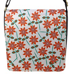 Bloom Blossom Botanical Flap Closure Messenger Bag (s)