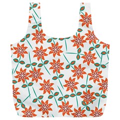 Bloom Blossom Botanical Full Print Recycle Bag (xl)