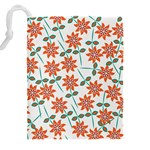 Bloom Blossom Botanical Drawstring Pouch (5XL) Back