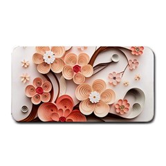 Sakura Flowers Flower Pink Blossom Spring Medium Bar Mat by Jancukart