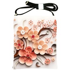 Sakura Flowers Flower Pink Blossom Spring Shoulder Sling Bag