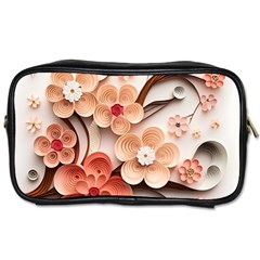 Sakura Flowers Flower Pink Blossom Spring Toiletries Bag (one Side)