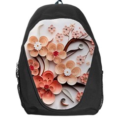 Sakura Flowers Flower Pink Blossom Spring Backpack Bag