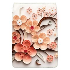 Sakura Flowers Flower Pink Blossom Spring Removable Flap Cover (L)