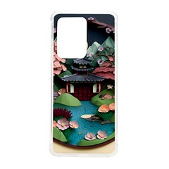 Japanese Garden Flowers Landscape Samsung Galaxy S20 Ultra 6.9 Inch TPU UV Case