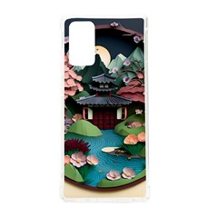 Japanese Garden Flowers Landscape Samsung Galaxy Note 20 TPU UV Case