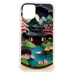 Japanese Garden Flowers Landscape iPhone 12 mini TPU UV Print Case	