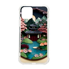 Japanese Garden Flowers Landscape Iphone 11 Pro 5 8 Inch Tpu Uv Print Case