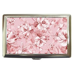 Flower Flowers Floral Flora Naturee Pink Pattern Cigarette Money Case