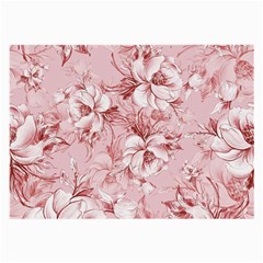 Flower Flowers Floral Flora Naturee Pink Pattern Large Glasses Cloth