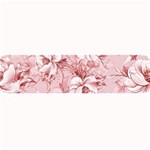 Flower Flowers Floral Flora Naturee Pink Pattern Large Bar Mat 32 x8.5  Bar Mat