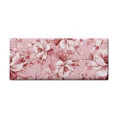 Flower Flowers Floral Flora Naturee Pink Pattern Hand Towel