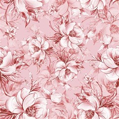 Flower Flowers Floral Flora Naturee Pink Pattern Play Mat (Rectangle)