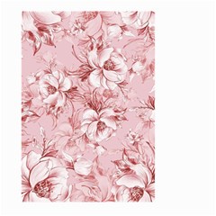 Flower Flowers Floral Flora Naturee Pink Pattern Large Garden Flag (Two Sides)