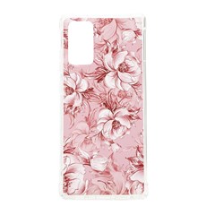 Flower Flowers Floral Flora Naturee Pink Pattern Samsung Galaxy Note 20 TPU UV Case