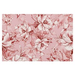 Flower Flowers Floral Flora Naturee Pink Pattern Banner and Sign 6  x 4 