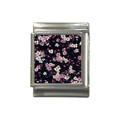 Sakura Flower Flowers Floral Flora Nature Italian Charm (13mm)