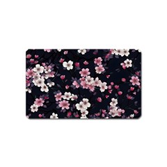 Sakura Flower Flowers Floral Flora Nature Magnet (name Card)