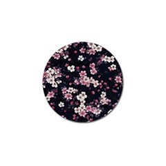 Sakura Flower Flowers Floral Flora Nature Golf Ball Marker