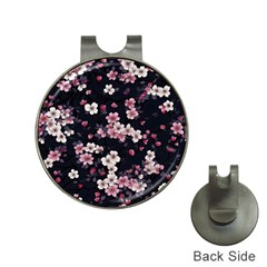 Sakura Flower Flowers Floral Flora Nature Hat Clips With Golf Markers