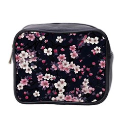 Sakura Flower Flowers Floral Flora Nature Mini Toiletries Bag (two Sides)