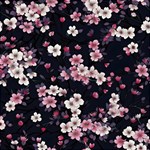 Sakura Flower Flowers Floral Flora Nature Play Mat (Rectangle) Front