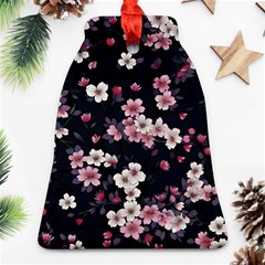 Sakura Flower Flowers Floral Flora Nature Ornament (bell)