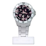 Sakura Flower Flowers Floral Flora Nature Plastic Nurses Watch Front