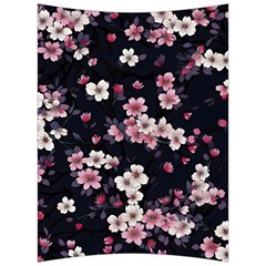 Sakura Flower Flowers Floral Flora Nature Back Support Cushion