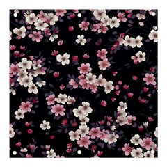 Sakura Flower Flowers Floral Flora Nature Banner And Sign 3  X 3  by Jancukart