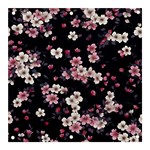 Sakura Flower Flowers Floral Flora Nature Banner and Sign 3  x 3  Front