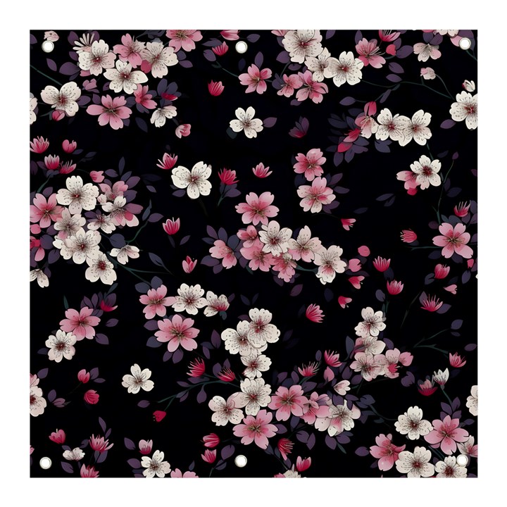 Sakura Flower Flowers Floral Flora Nature Banner and Sign 3  x 3 