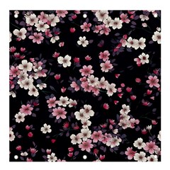 Sakura Flower Flowers Floral Flora Nature Banner And Sign 4  X 4  by Jancukart