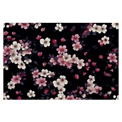 Sakura Flower Flowers Floral Flora Nature Banner And Sign 6  X 4  by Jancukart