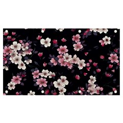 Sakura Flower Flowers Floral Flora Nature Banner And Sign 7  X 4  by Jancukart