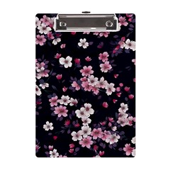 Sakura Flower Flowers Floral Flora Nature A5 Acrylic Clipboard