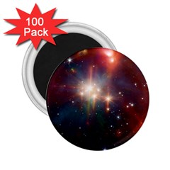 Astrology Astronomical Cluster Galaxy Nebula 2 25  Magnets (100 Pack)  by danenraven