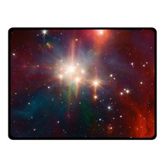 Astrology Astronomical Cluster Galaxy Nebula Fleece Blanket (small) by danenraven