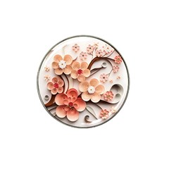 Sakura Flowers Flower Pink Blossom Spring Hat Clip Ball Marker (10 Pack) by danenraven