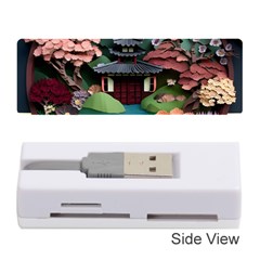 Japanese Garden Flowers Landscape Memory Card Reader (stick) by danenraven