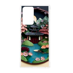 Japanese Garden Flowers Landscape Samsung Galaxy Note 20 Ultra Tpu Uv Case by danenraven