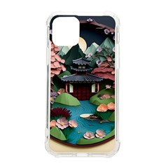 Japanese Garden Flowers Landscape Iphone 11 Pro 5 8 Inch Tpu Uv Print Case by danenraven