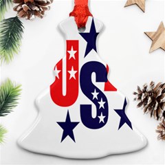 Usa Stars Fourth Of July Symbol America Usa Stars Ornament (christmas Tree) 