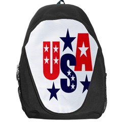 Usa Stars Fourth Of July Symbol America Usa Stars Backpack Bag by Wegoenart