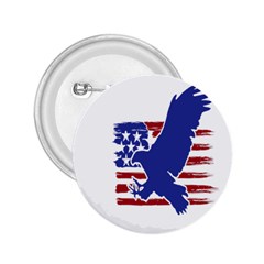 Usa Flag Eagle Symbol American Bald Eagle Country 2 25  Buttons by Wegoenart