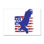 Usa Flag Eagle Symbol American Bald Eagle Country Sticker A4 (10 pack) Front